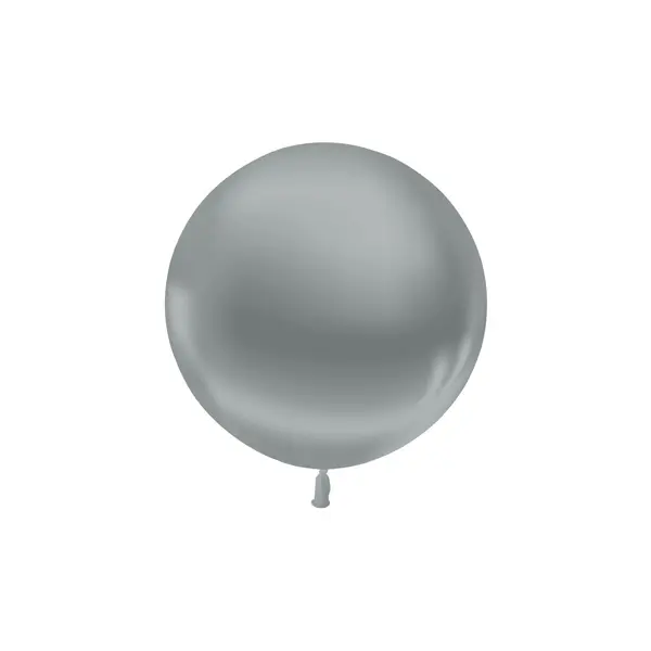 Ballon de baudruche Métal Argent 90 cm