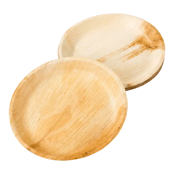 Set de 6 Assiettes en Bambou Biodégradable - SkyLantern.fr