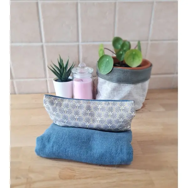 Bouillotte sèche déhoussable ryad gris