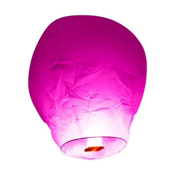 Lanterne Celeste Biodegradable Rose Fuchsia - Skylantern.Fr