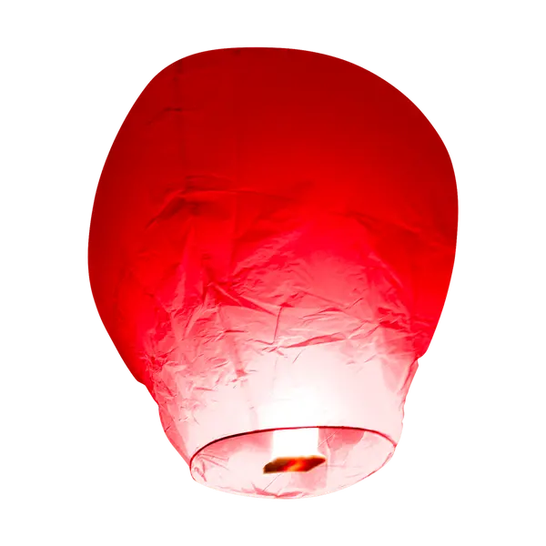 Lâcher De Lanternes Volantes Rouge - Skylantern.Fr