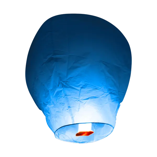 Lanternes Célestes Biodegradable Turquoise - Skylantern.Fr