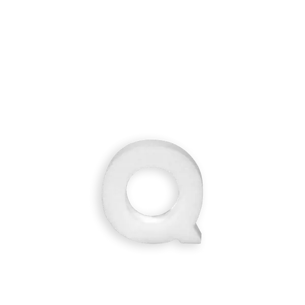 Petite Lettre Decorative Q 10cm - SkyLantern.fr