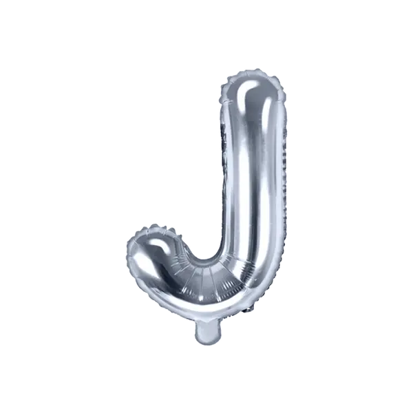 Ballon Gonflable Lettre J Argent Pas Cher - SkyLantern