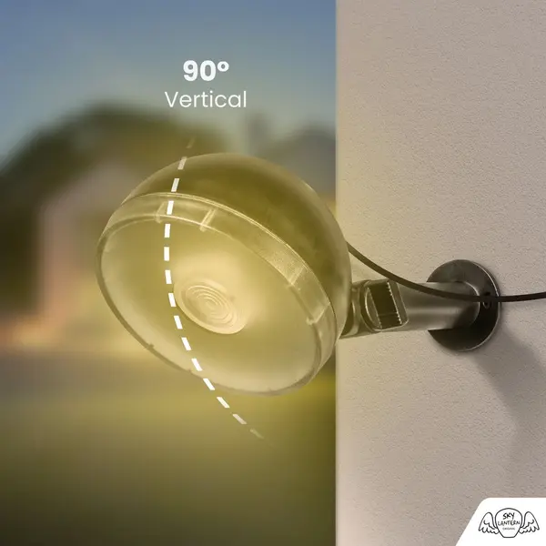 Spot LED Extérieur x8 avec panneau solaire inclus
