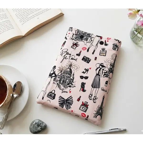Pochette à livre coton et rembourré