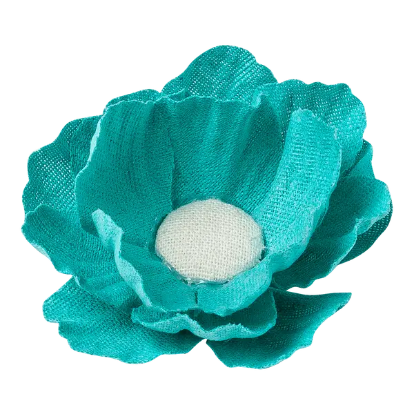 Pivoines Artificielles Lin Bleu x4 - SkyLantern.fr