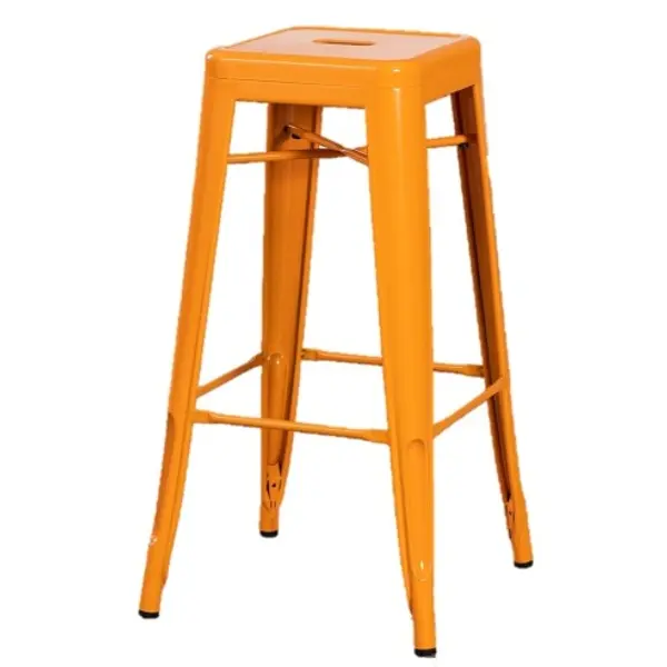 Location tabouret de bar orange