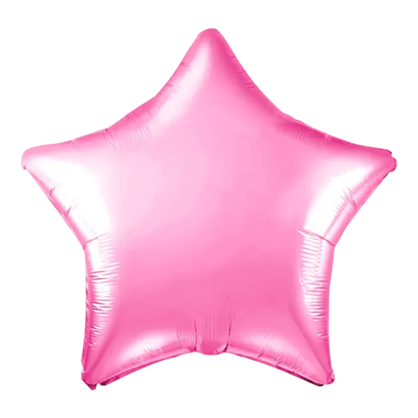Ballon Étoile Rose 48 cm - SkyLantern.fr