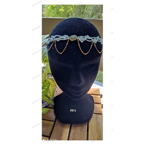 Bijoux de tête shoker et pierres naturelles