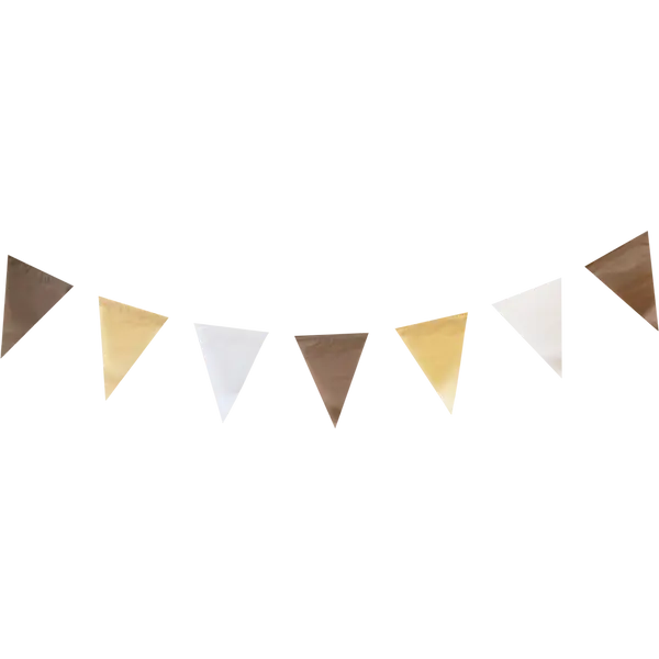 Guirlande Fanion Taupe - SkyLantern.fr