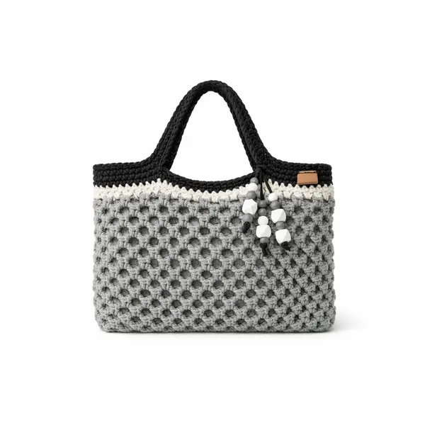 Sac a main "gris bohème"