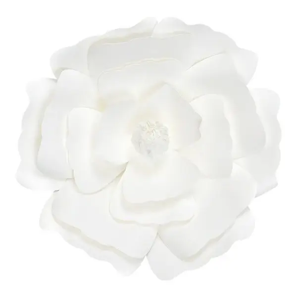 Fleur En Papier Anémone Blanc 30 cm - SkyLantern.fr