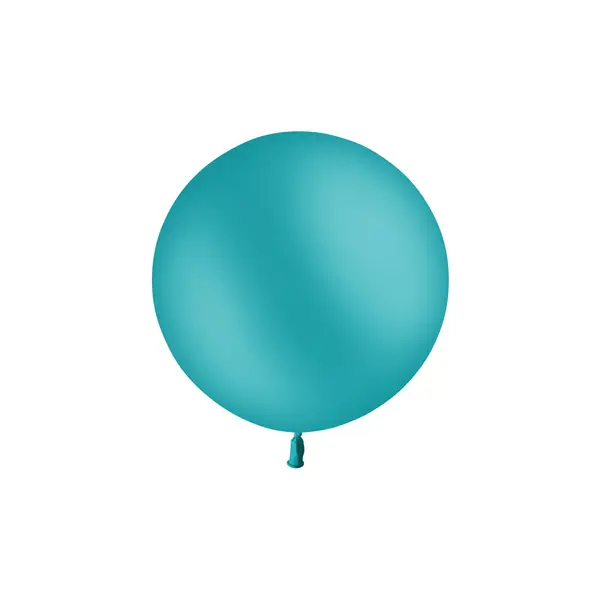 Ballon de baudruche turquoise 60 cm
