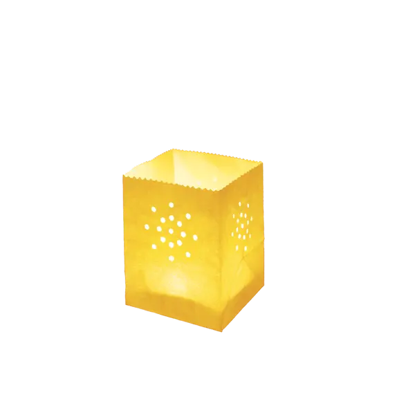 Sacs Lumineux Jaune - Skylantern.Fr