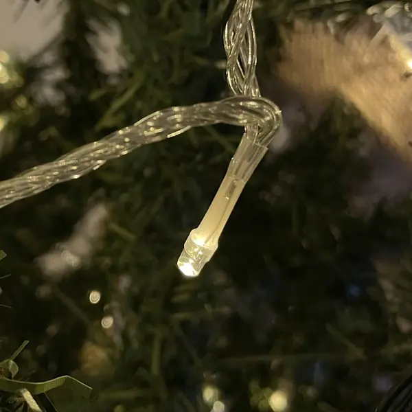 Rideau Lumineux Blanc Chaud 6M - SkyLantern.fr