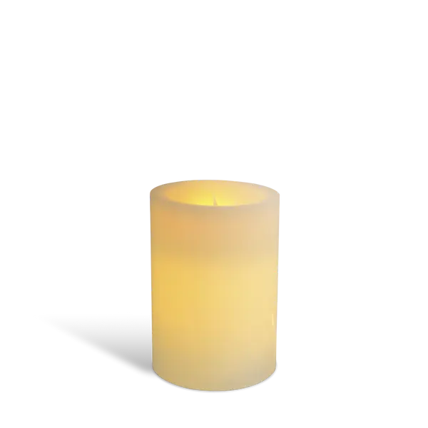 Bougie led ivoire hauteur 10cm cire véritable - SkyLantern.fr