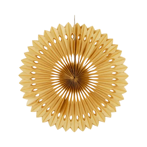Rosace Papier 30cm Sable - SkyLantern.fr