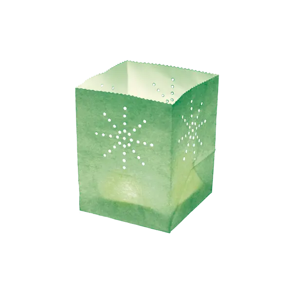Lanterne Jardin Vert D'eau Maya Medium- Skylantern.Fr