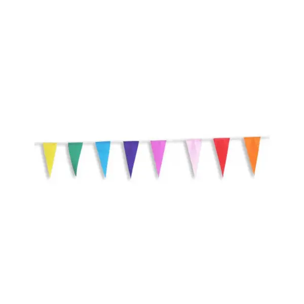 Guirlande de fanions en plastique personnalisable