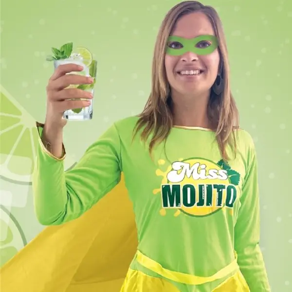 Déguisement miss mojito