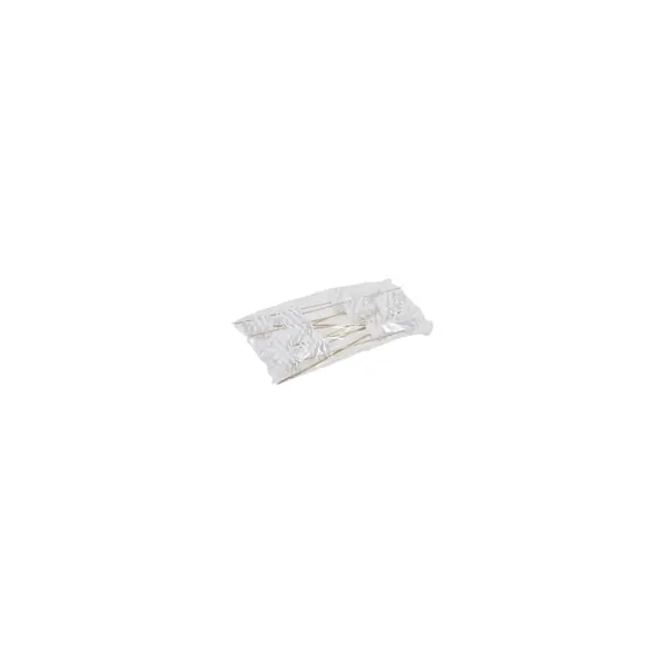 12 Pommes de pin blanches sur stick