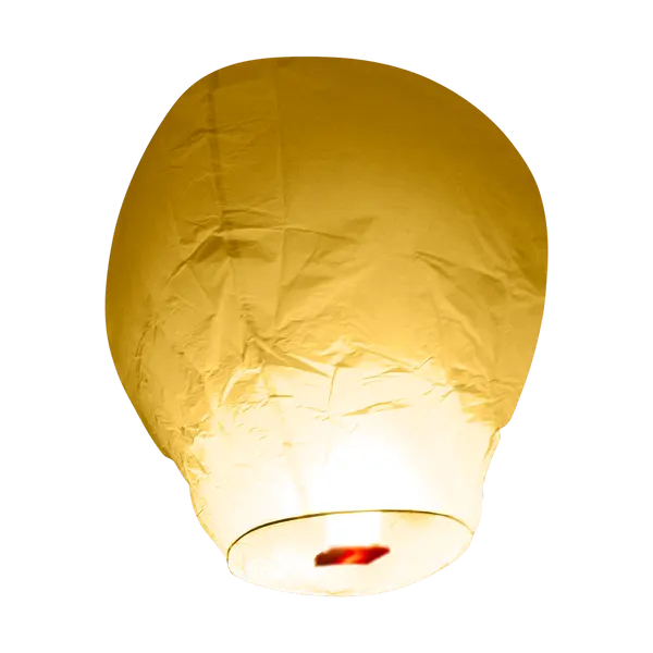 Lanterne volante Balloon Blanc