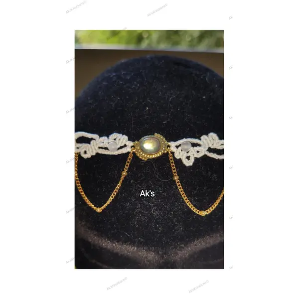 Bijoux de tête shoker et pierres naturelles