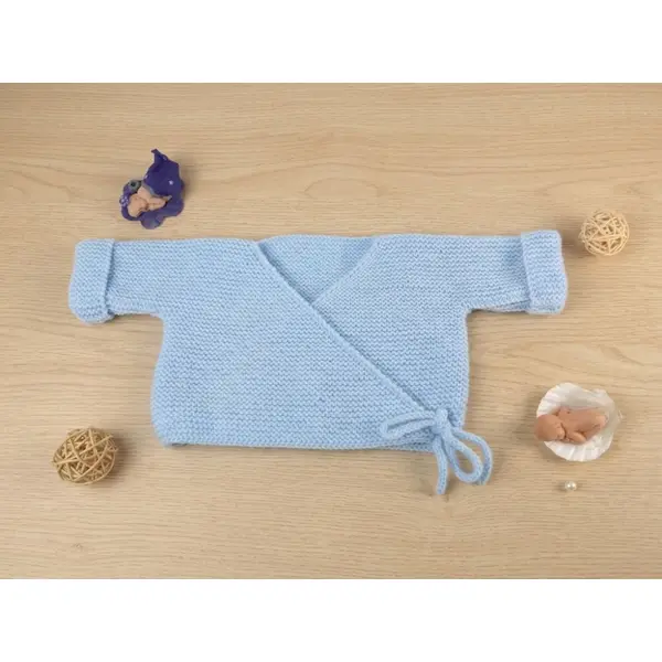 Brassière bébé 1/3 mois mixte bleu