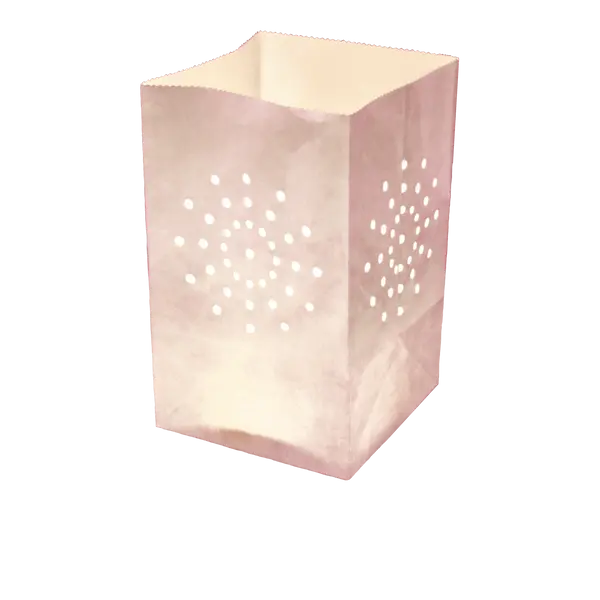 Lanterne De Jardin Bougie Rose Pâle - Skylantern.Fr