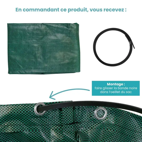 Lot de 4 Sac Dechet Vert 272L - SkyLantern.fr