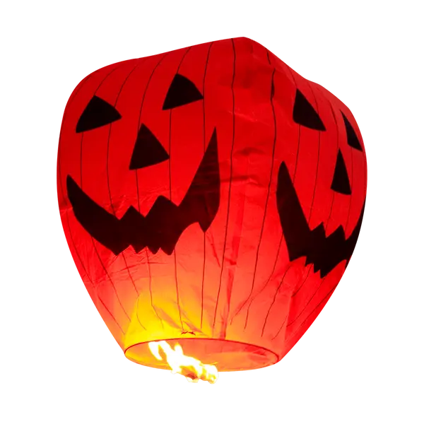 Lanterne volante Halloween Orange