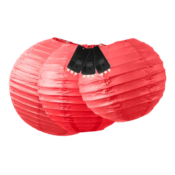 Lampion Lampe Led Rouge - SkyLantern.fr