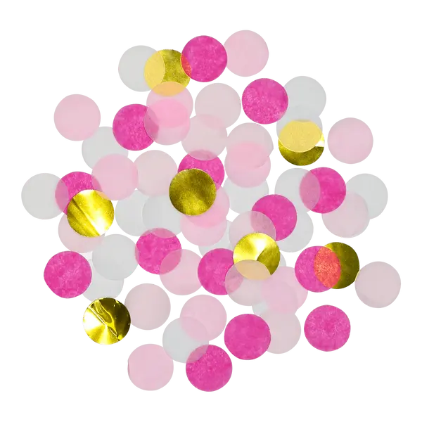 Gros Confettis Rose - SkyLantern.fr