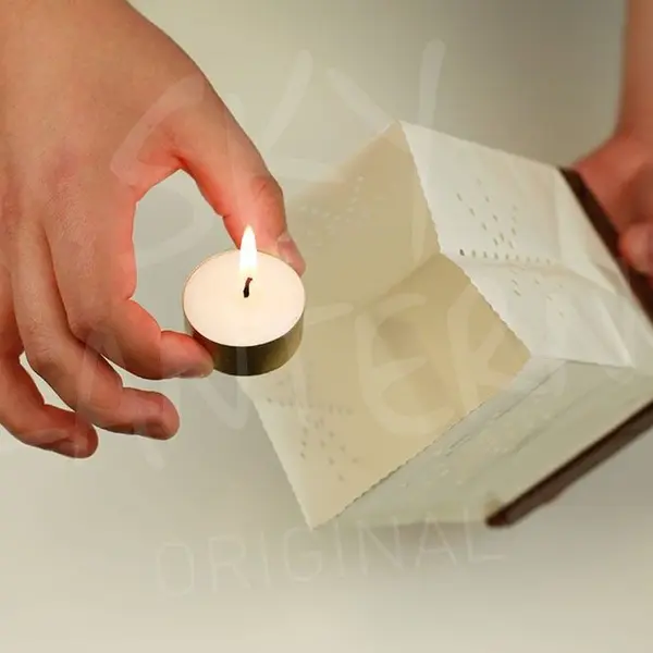 Lot de 2 Lanternes flottantes Blanches - 15cm - Skylantern.fr
