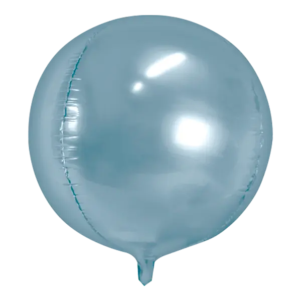 Ballon Rond Aluminium argent 40cm - SkyLantern.fr