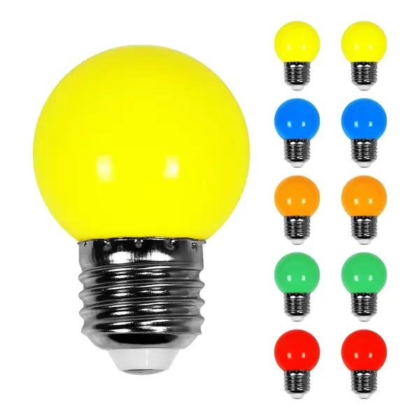 Ampoules Guirlande Guinguette Led E27 Multicolores - SkyLantern