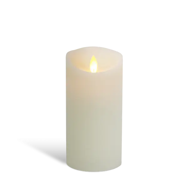 Bougie LED Flamme Vacillante Ivoire 15cm - SkyLantern.fr