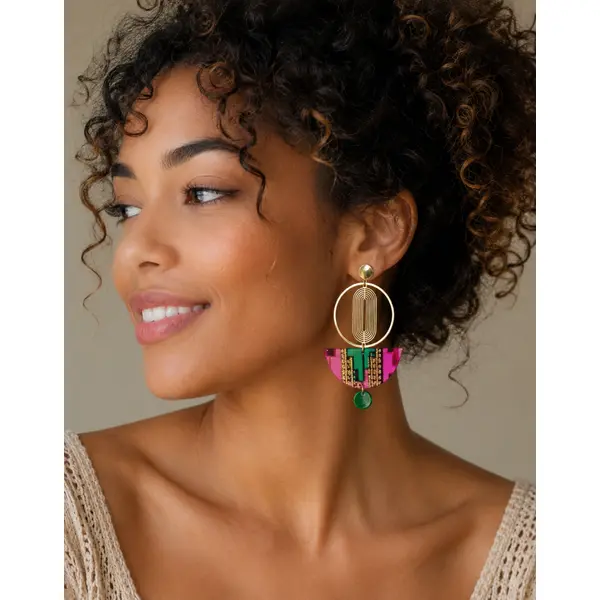 Boucles d'oreilles zyanna
