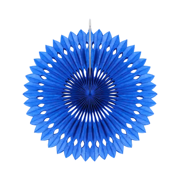 Rosaces 30cm Bleu Roi - SkyLantern.fr